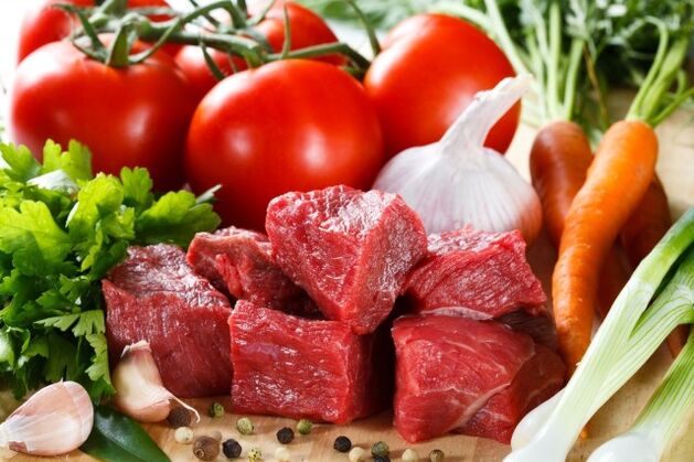 месо и зеленчук за дукан исхрана